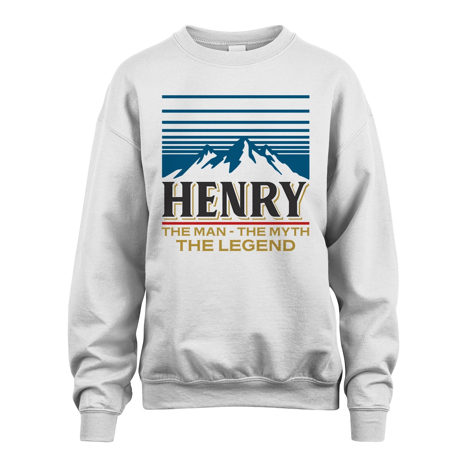 The Man The Myth The Legend Vintage Mountain Shirt HENRY M1-19