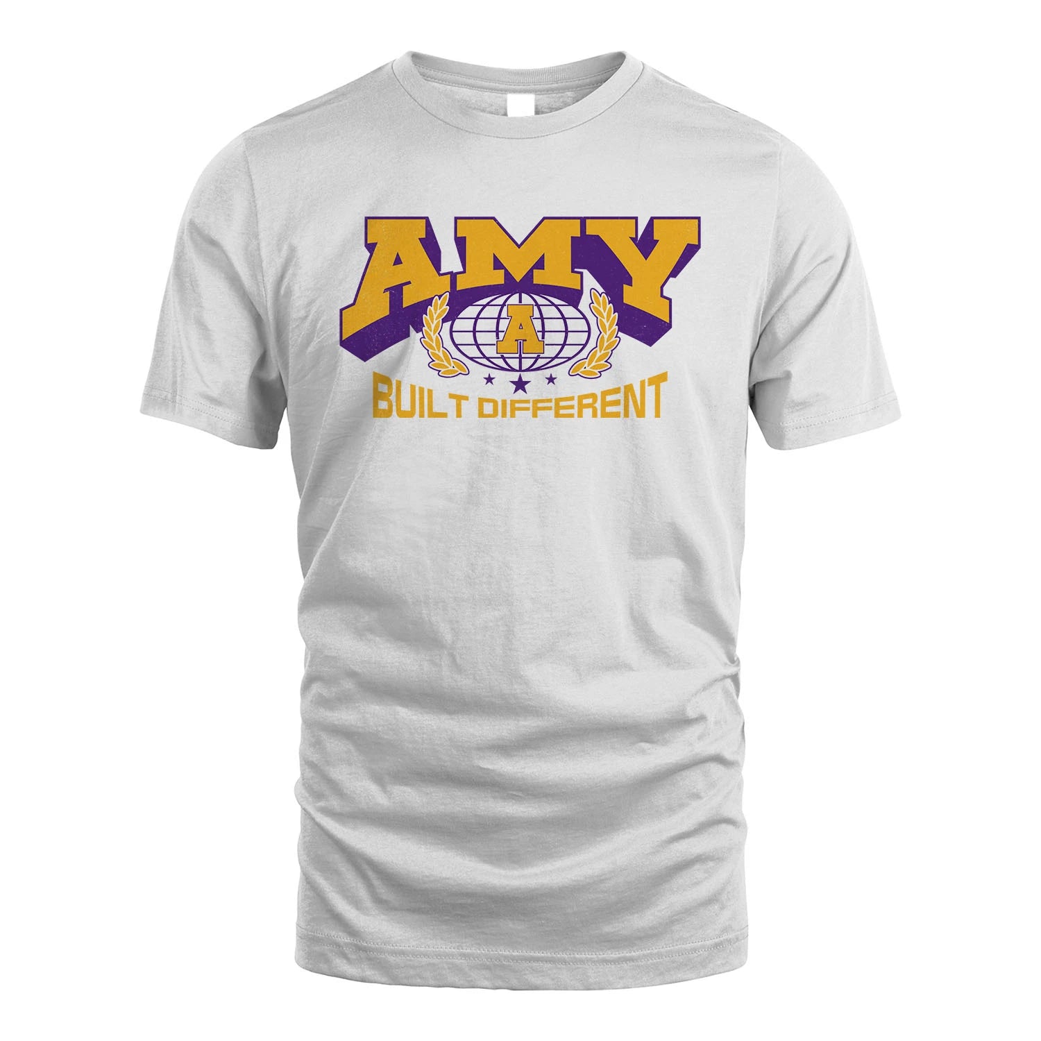 Your Name Built Different Sporty Shirt AMY M1-32