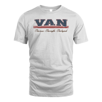 The Man The Myth The Legend Vintage Shirt VAN M1-6