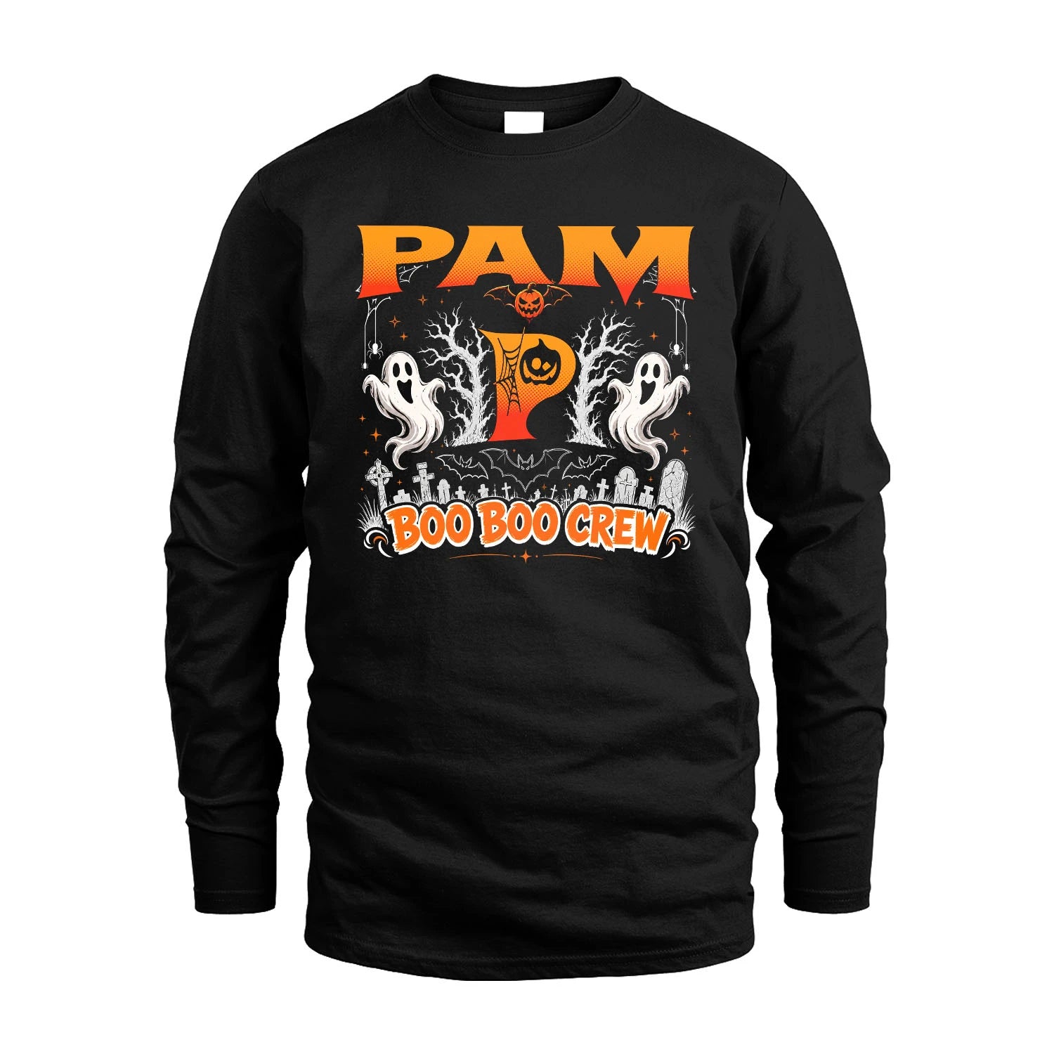 Boo Boo Crew Halloween Custom Name Shirt PAM M1-28