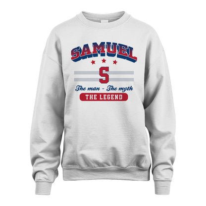 The Man The Myth The Legend With Your Name Shirt SAMUEL M1-35