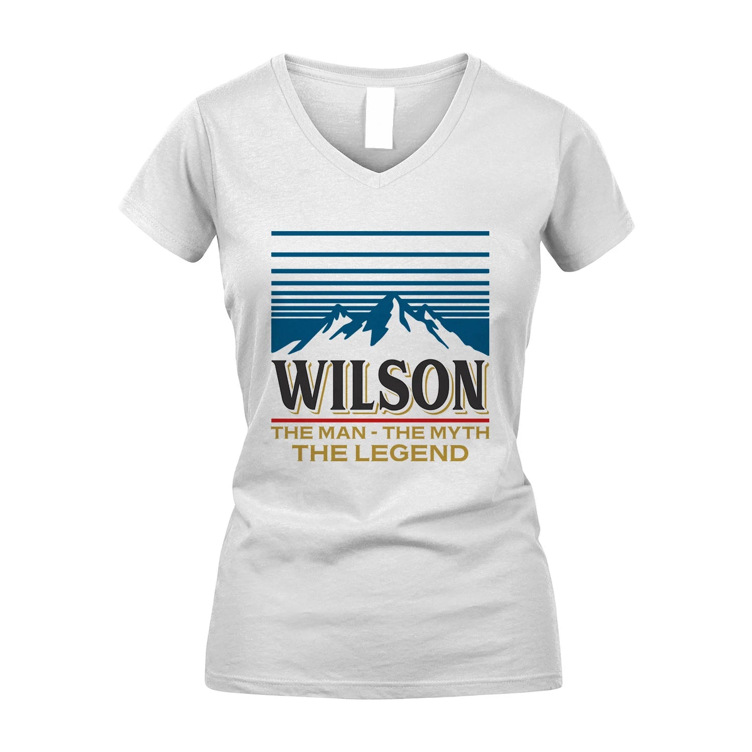 The Man The Myth The Legend Vintage Mountain Shirt WILSON M1-19