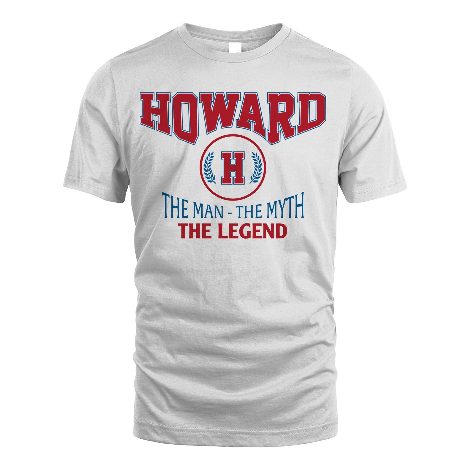 The Man The Myth The Legend Jet Style Shirt HOWARD M1-9