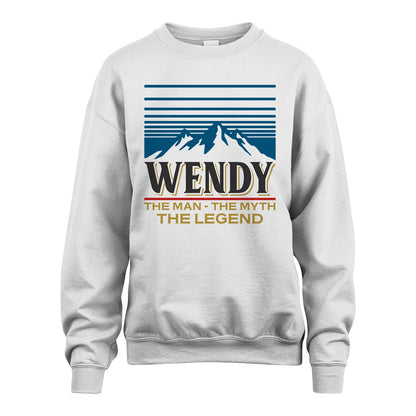 The Man The Myth The Legend Vintage Mountain Shirt WENDY M1-19