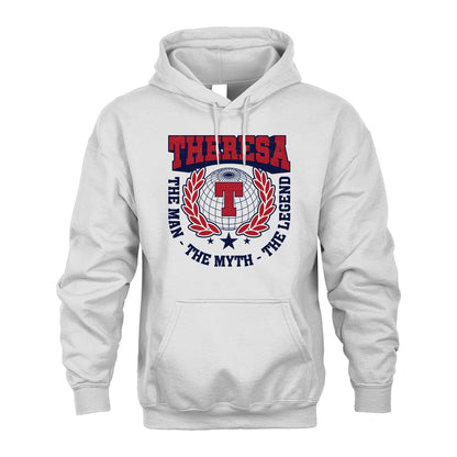 The Man The Myth The Legend Logo Shirt THERESA M1-30