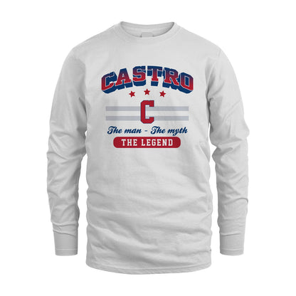 The Man The Myth The Legend With Your Name Shirt CASTRO M1-35