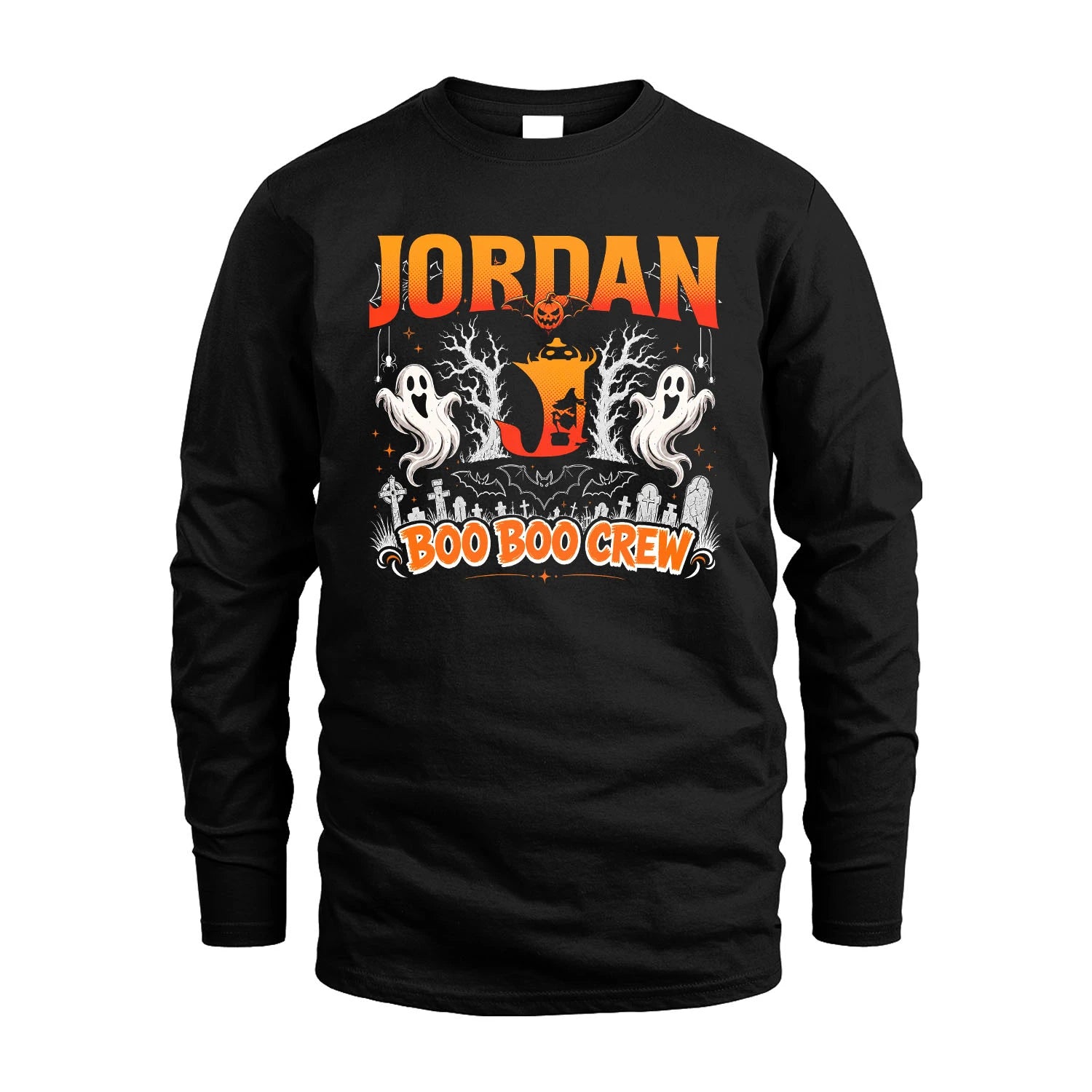 Boo Boo Crew Halloween Custom Name Shirt JORDAN M1-28