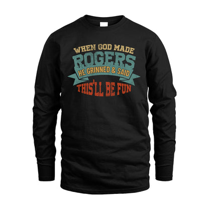 The Man The Myth The Legend Sporty Shirt ROGERS M1-15