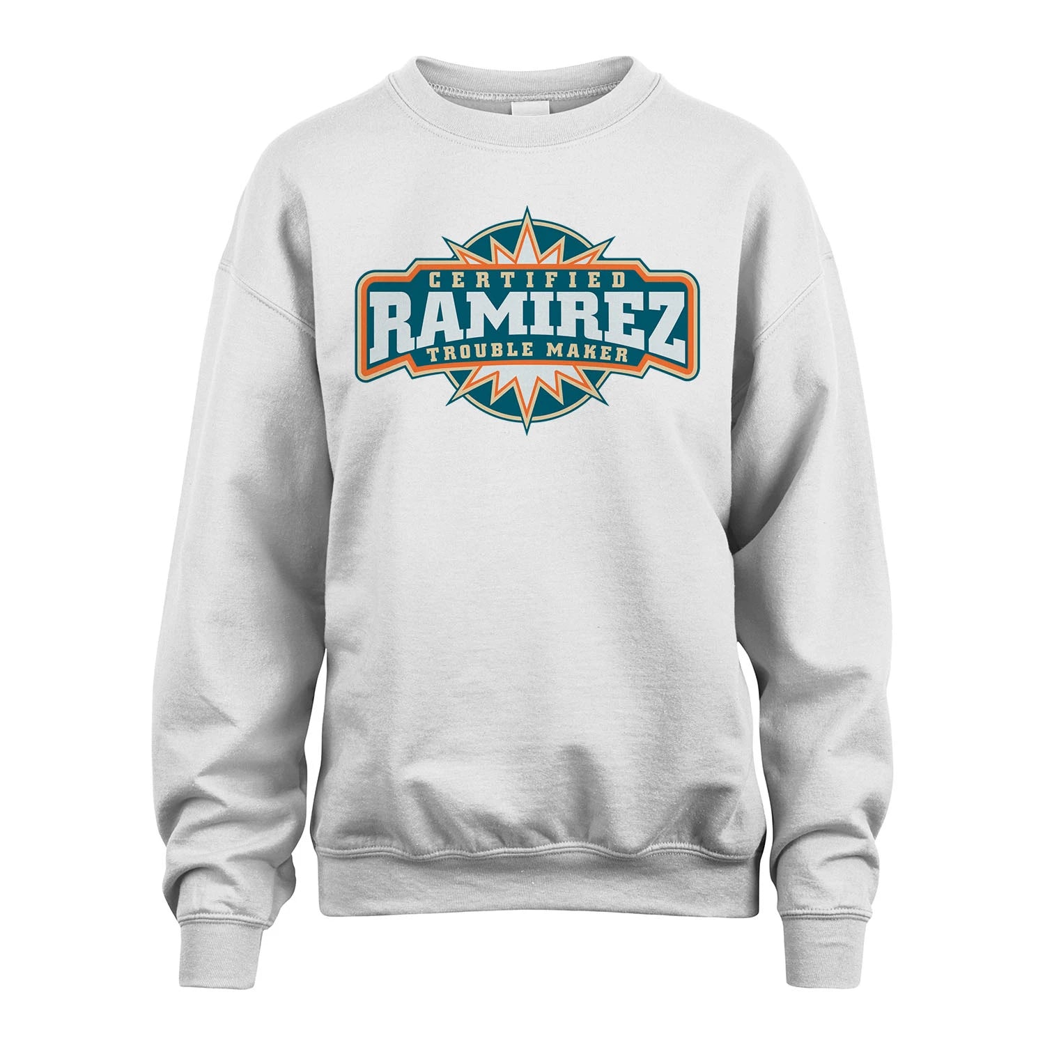 Certified Your Name Trouble Maker Shirt RAMIREZ M1-36