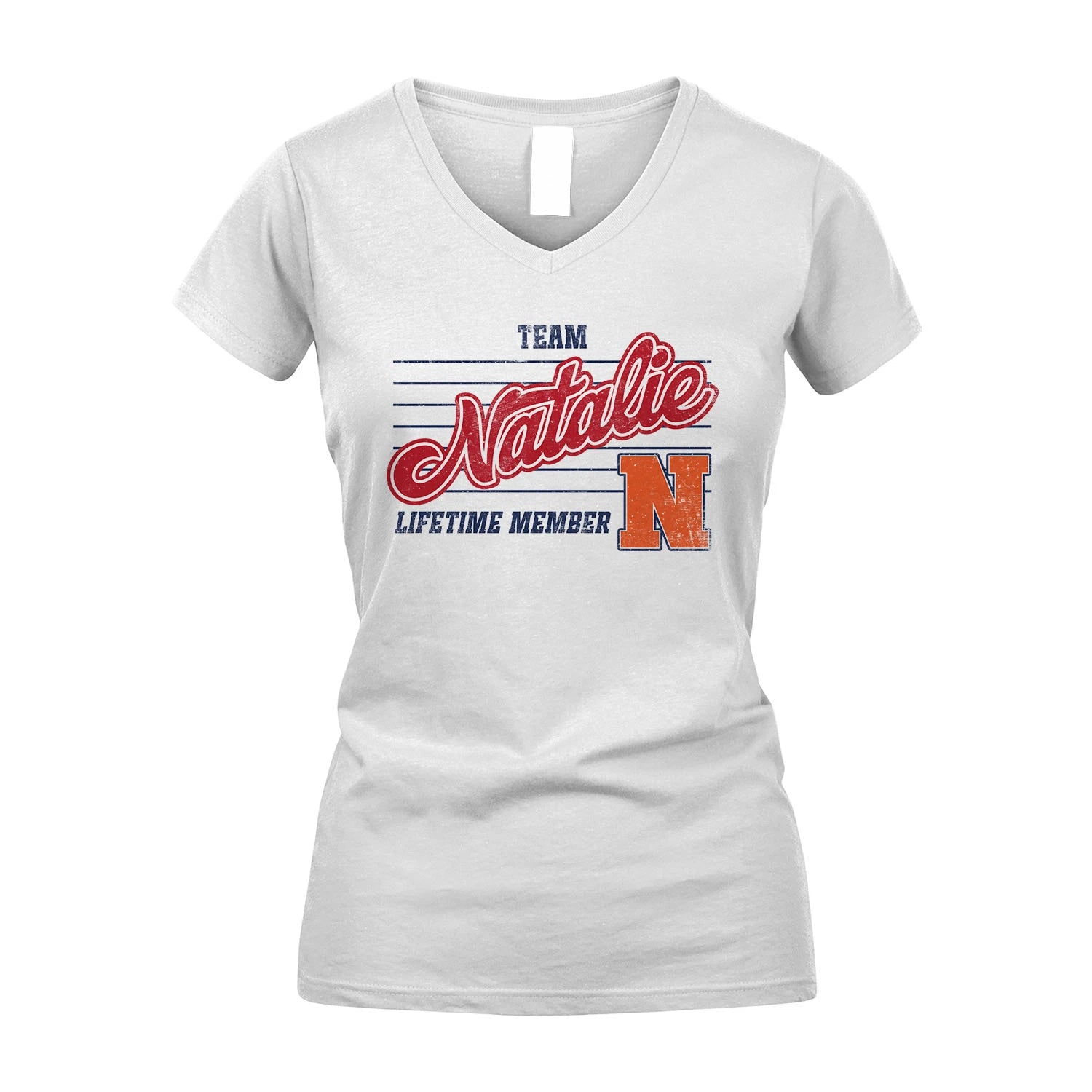 Team Your Name Lifetime Member Vintage Shirt NATALIE M1-24