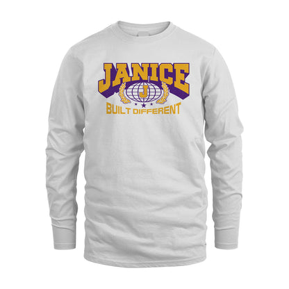 Your Name Built Different Sporty Shirt JANICE M1-32
