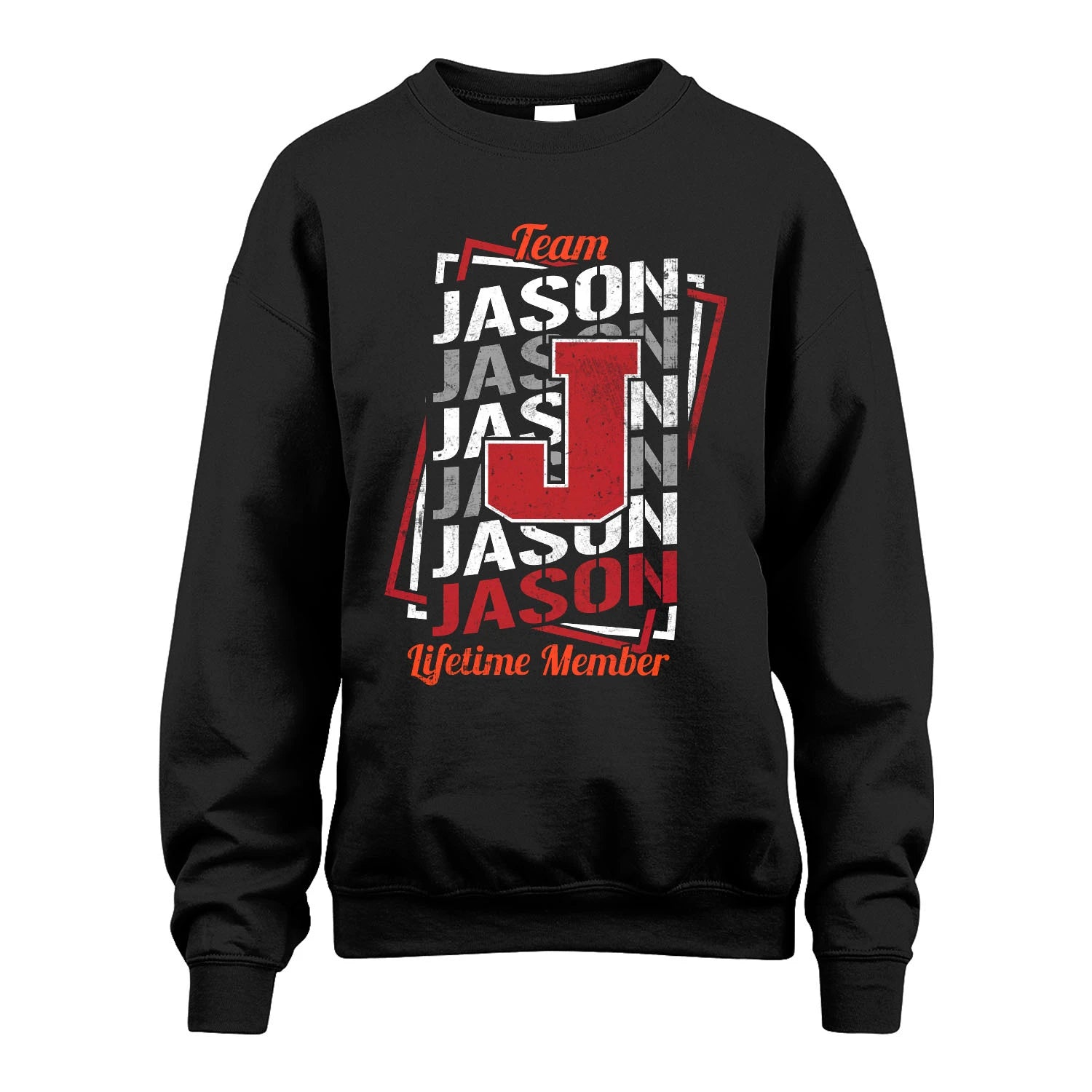 Team Your Name Lifetime Member Sporty Shirt JASON M1-25