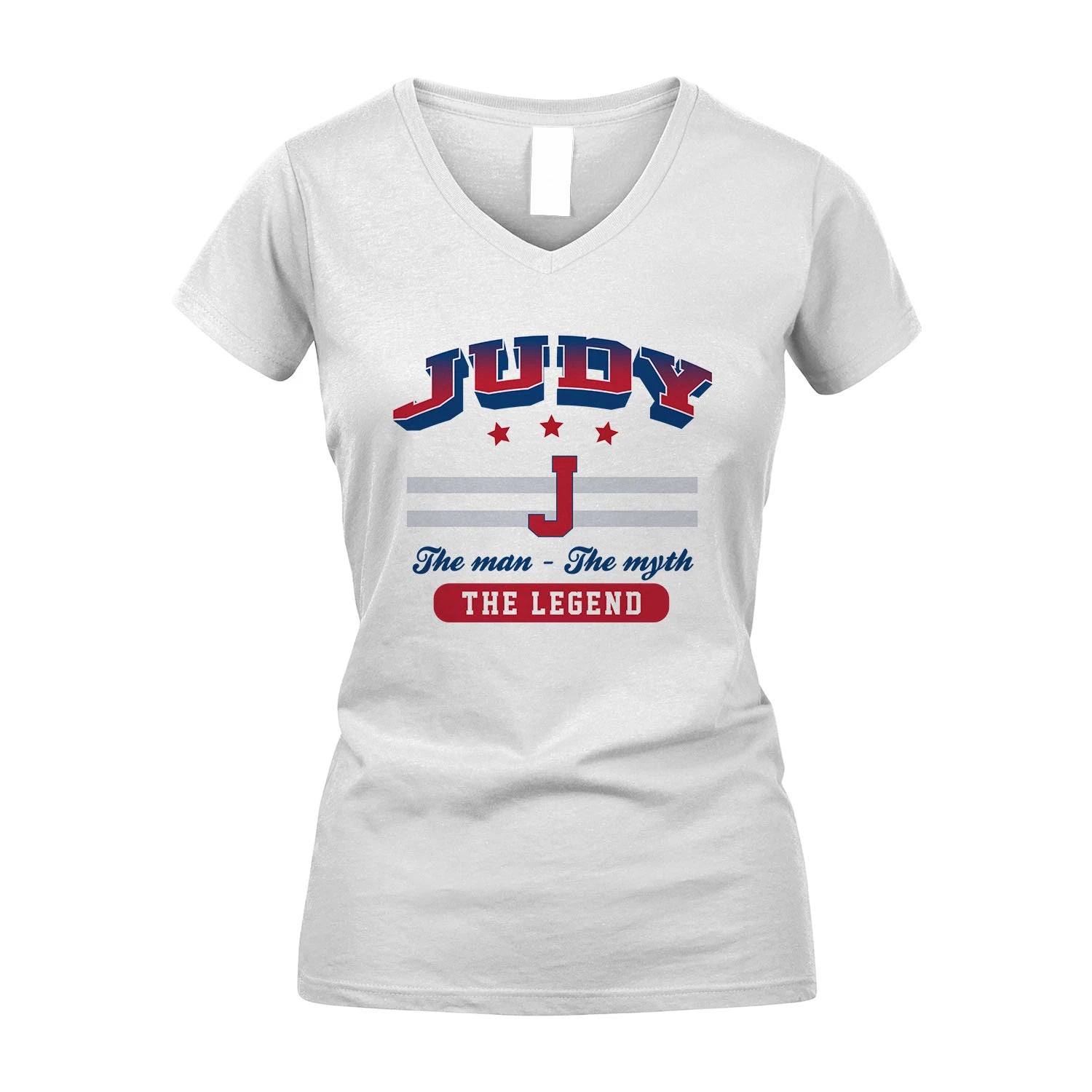 The Man The Myth The Legend With Your Name Shirt JUDY M1-35