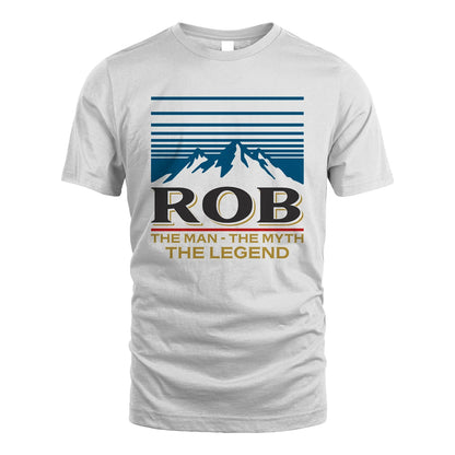The Man The Myth The Legend Vintage Mountain Shirt ROB M1-19
