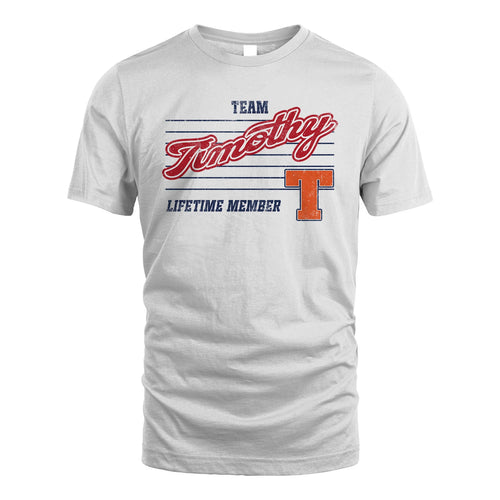 Team Your Name Lifetime Member Vintage Shirt TIMOTHY M1-24