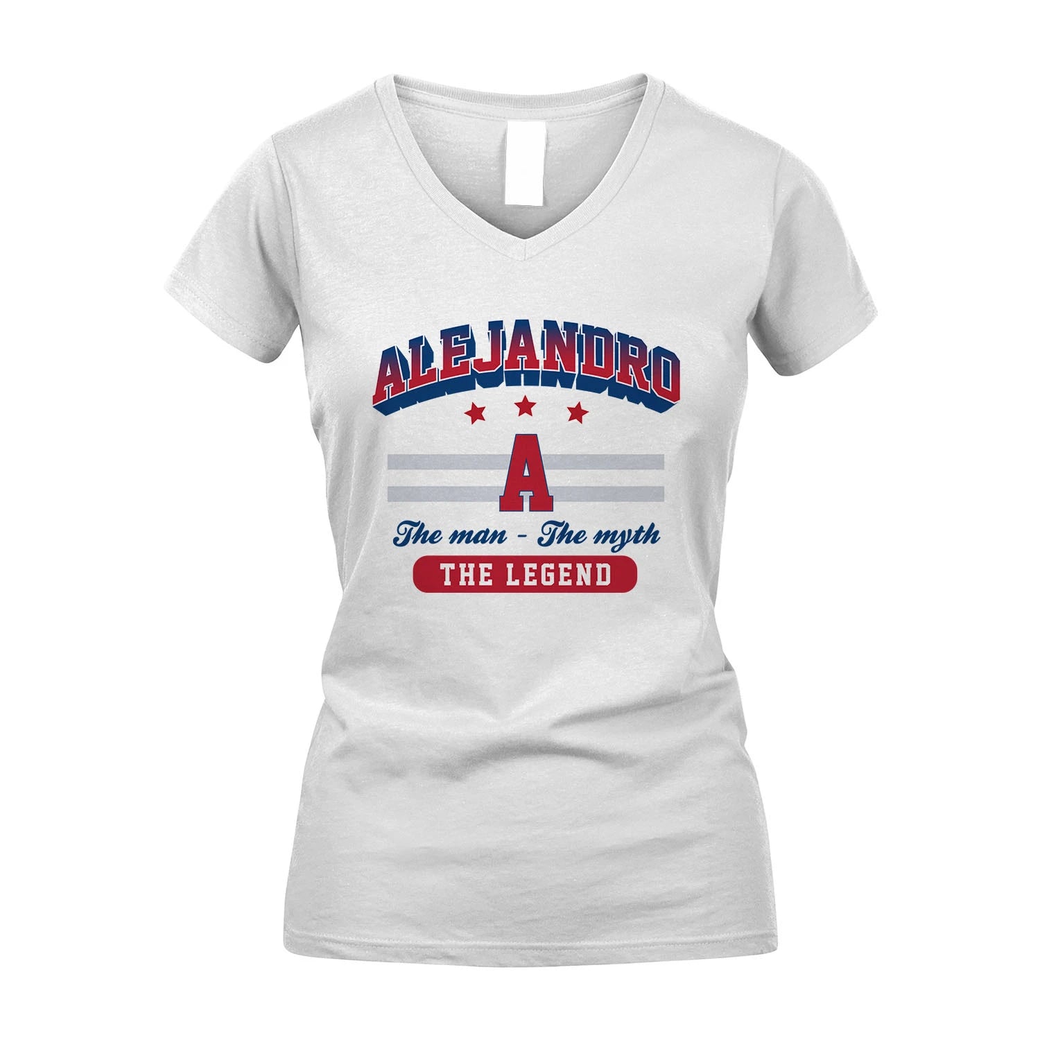 The Man The Myth The Legend With Your Name Shirt ALEJANDRO M1-35