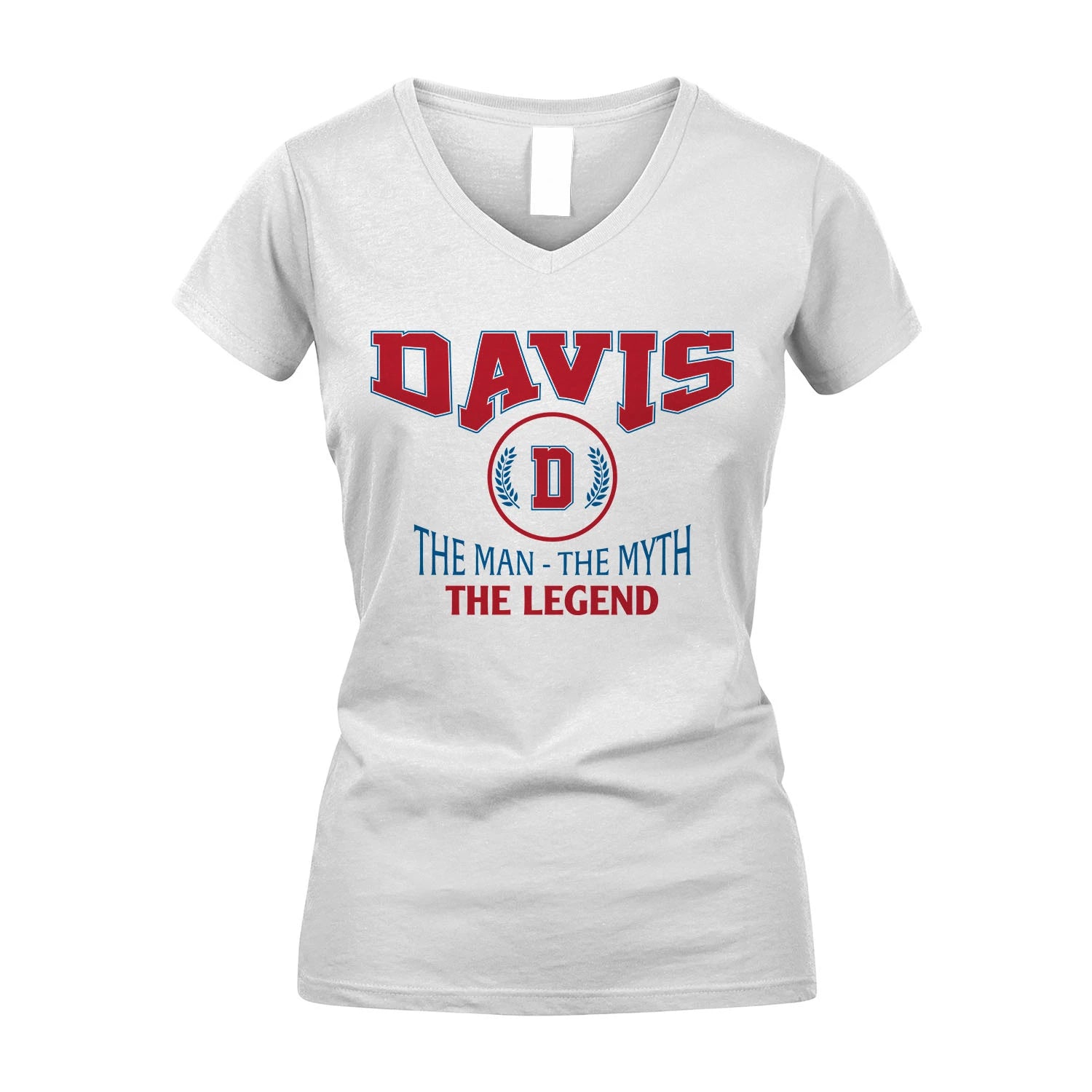 The Man The Myth The Legend Jet Style Shirt DAVIS M1-9