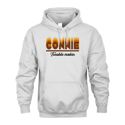 Your Name Trouble Maker Funny Shirt CONNIE M1-34