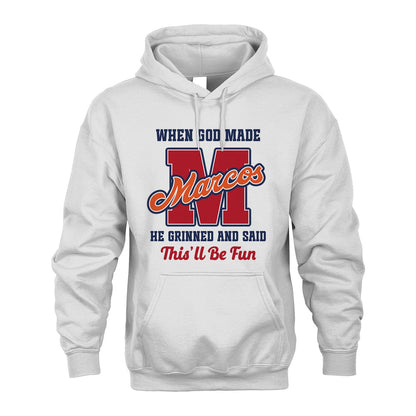God Made Your Name Custom Shirt MARCOS M1-16