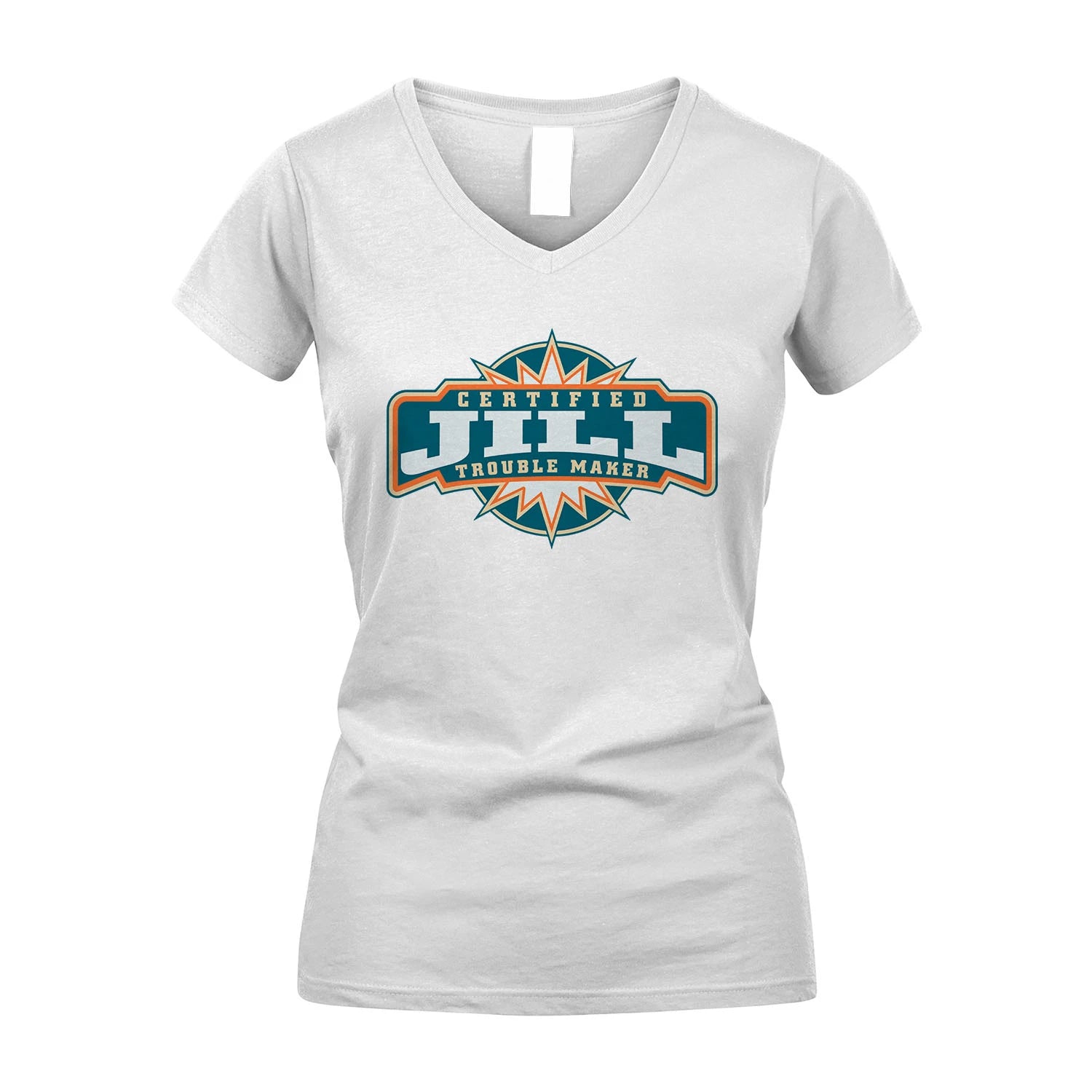 Certified Your Name Trouble Maker Shirt JILL M1-36