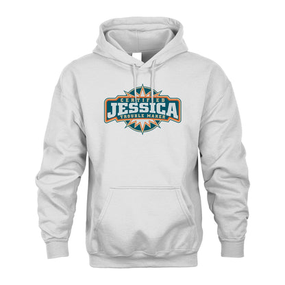 Certified Your Name Trouble Maker Shirt JESSICA M1-36