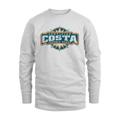 Certified Your Name Trouble Maker Shirt COSTA M1-36