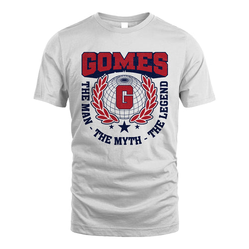 The Man The Myth The Legend Logo Shirt GOMES M1-30