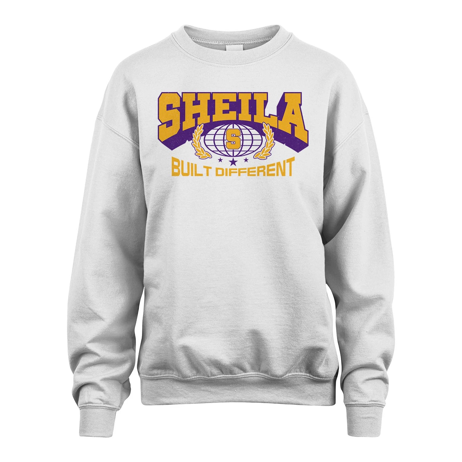 Your Name Built Different Sporty Shirt SHEILA M1-32