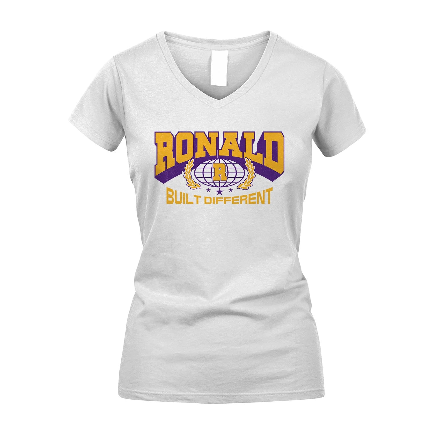 Your Name Built Different Sporty Shirt RONALD M1-32