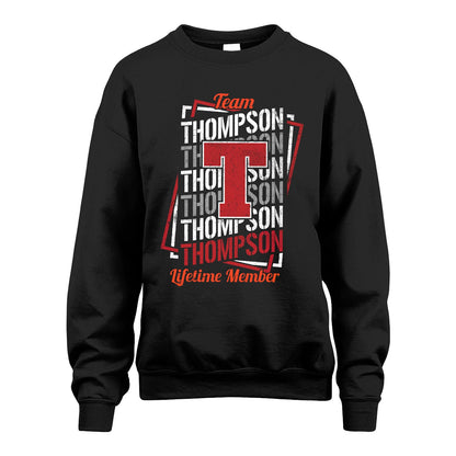 Team Your Name Lifetime Member Sporty Shirt THOMPSON M1-25