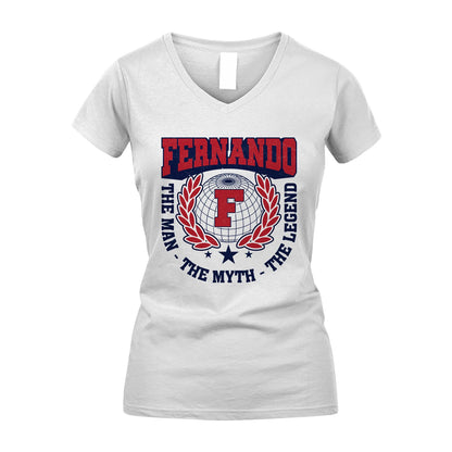The Man The Myth The Legend Logo Shirt FERNANDO M1-30