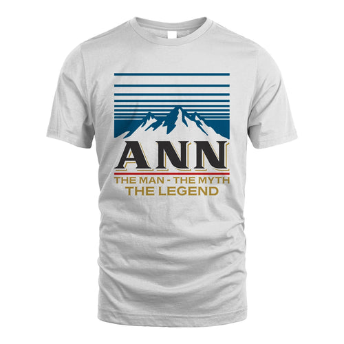 The Man The Myth The Legend Vintage Mountain Shirt ANN M1-19