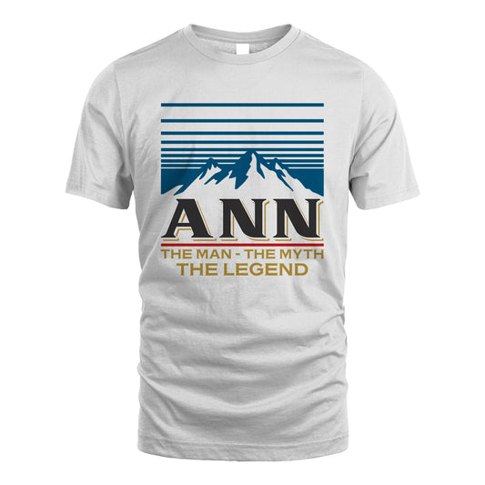 The Man The Myth The Legend Vintage Mountain Shirt ANN M1-19