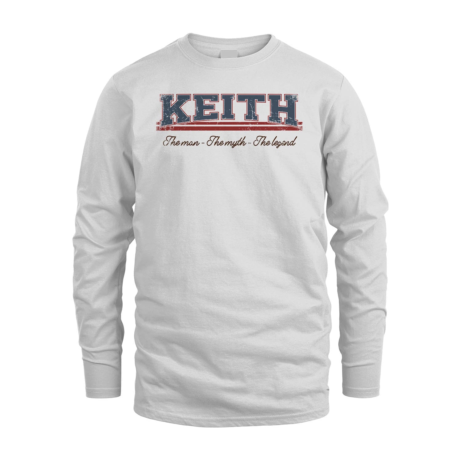 The Man The Myth The Legend Vintage Shirt KEITH M1-6