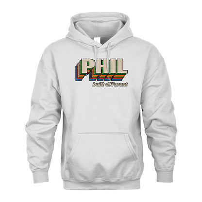 Your Name Built Different Retro Shirt PHIL M1-26