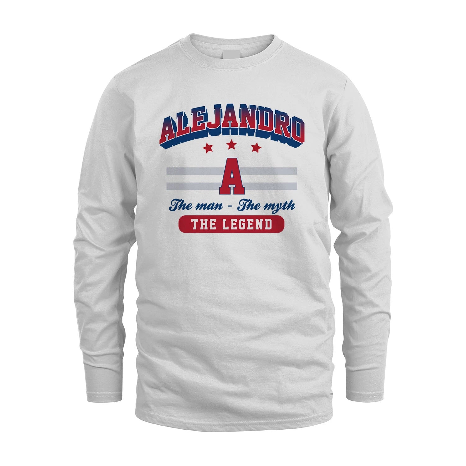 The Man The Myth The Legend With Your Name Shirt ALEJANDRO M1-35