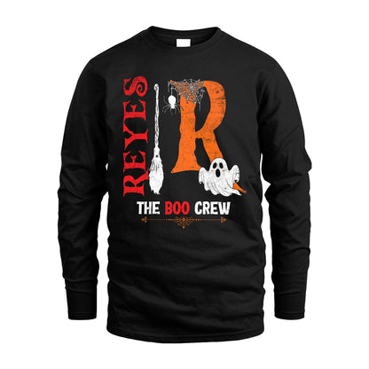 The Boo Crew Halloween With Your Name Shirt REYES M1-23