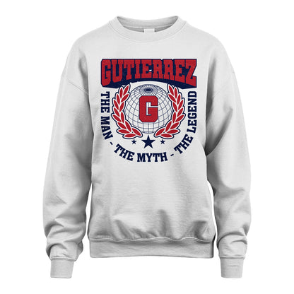 The Man The Myth The Legend Logo Shirt GUTIERREZ M1-30