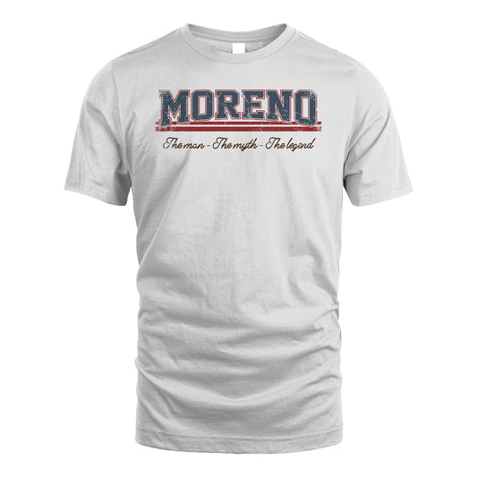 The Man The Myth The Legend Vintage Shirt MORENO M1-6