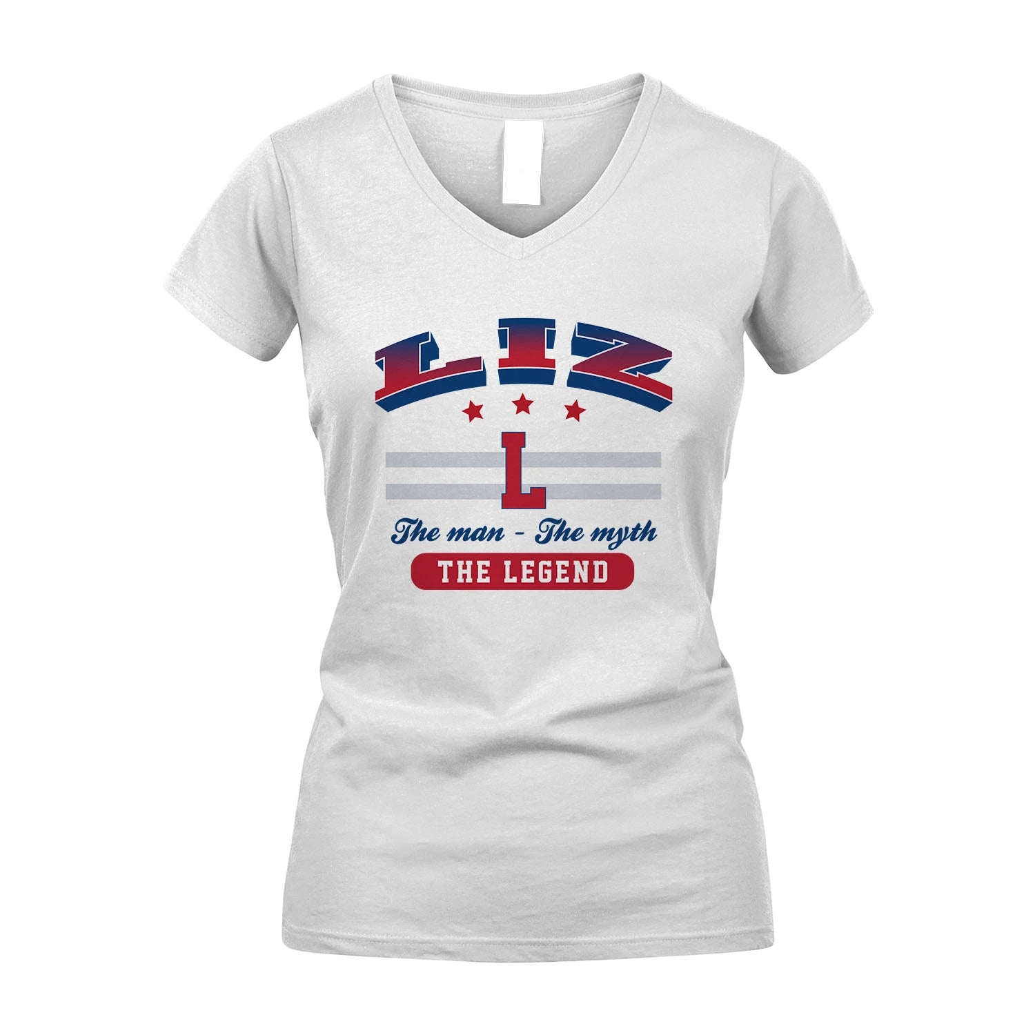 The Man The Myth The Legend With Your Name Shirt LIZ M1-35