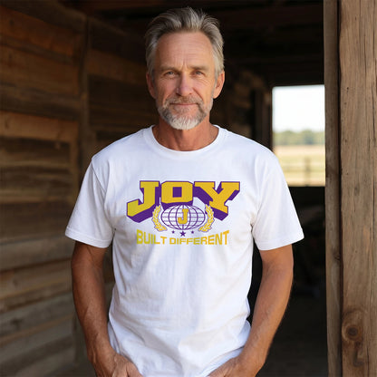 Your Name Built Different Sporty Shirt JOY M1-32