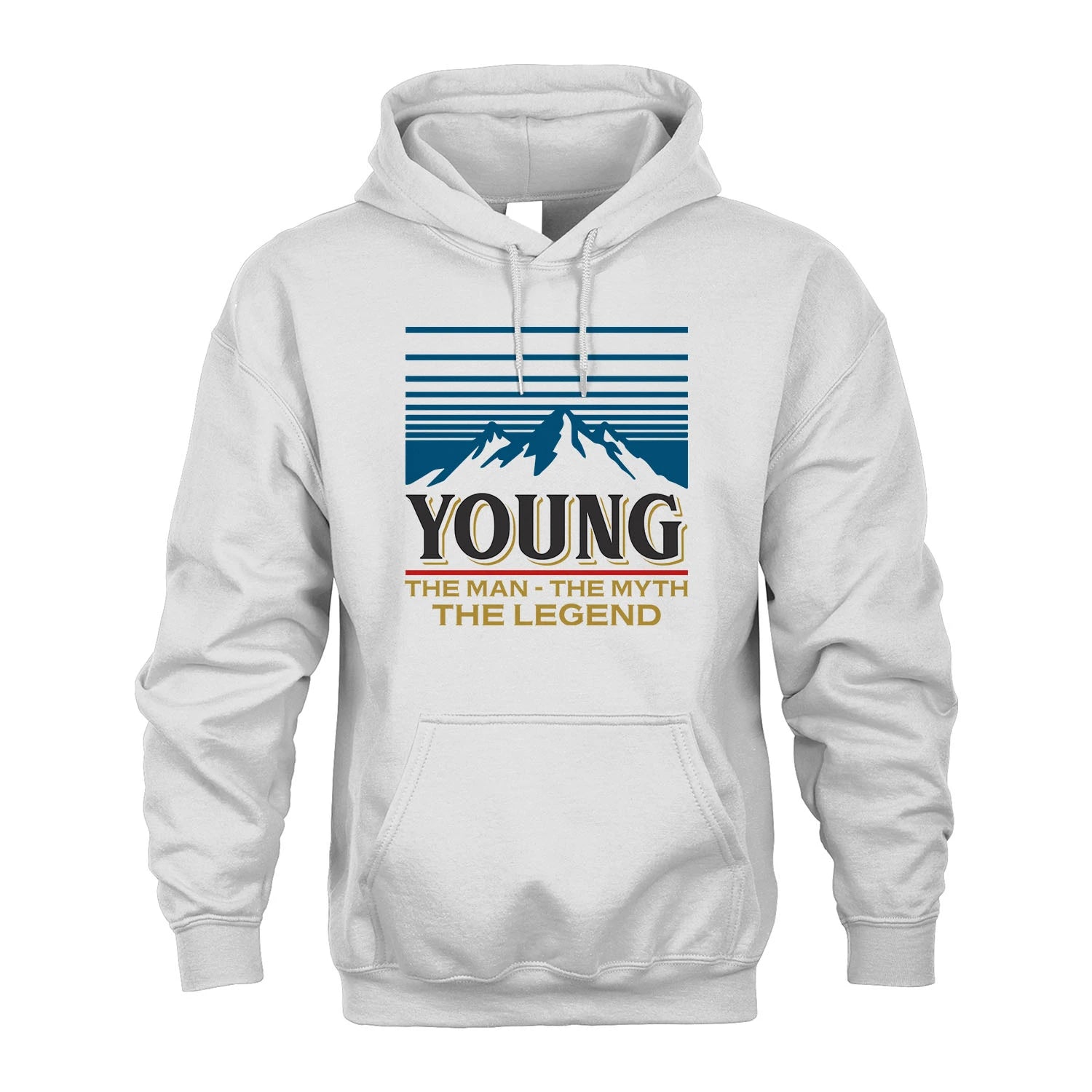 The Man The Myth The Legend Vintage Mountain Shirt YOUNG M1-19