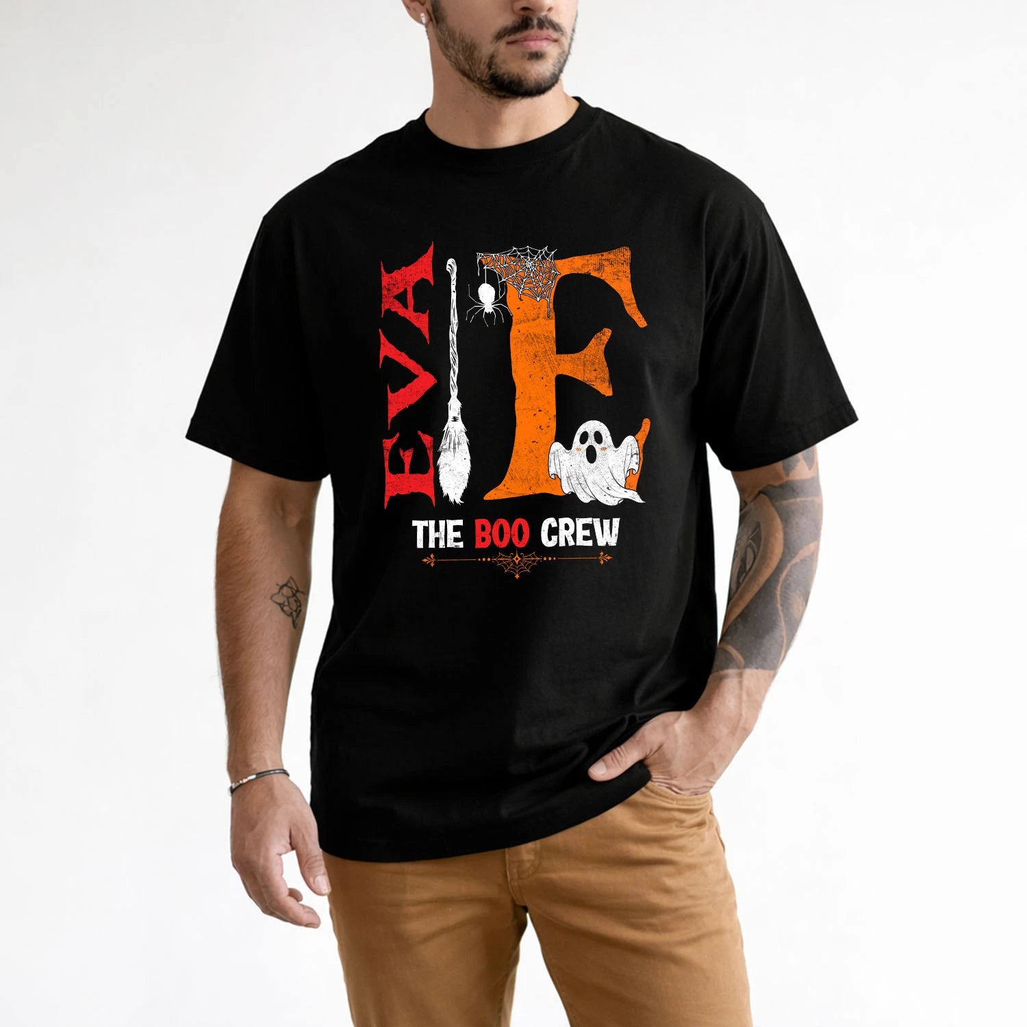 The Boo Crew Halloween With Your Name Shirt EVA M1-23