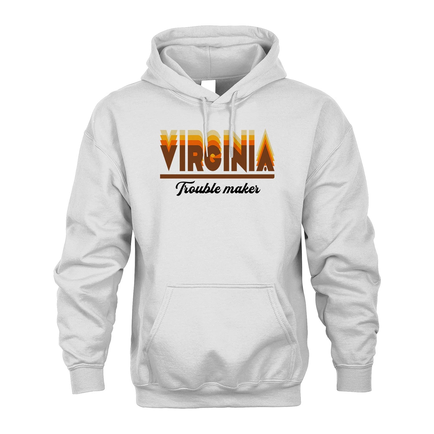 Your Name Trouble Maker Funny Shirt VIRGINIA M1-34