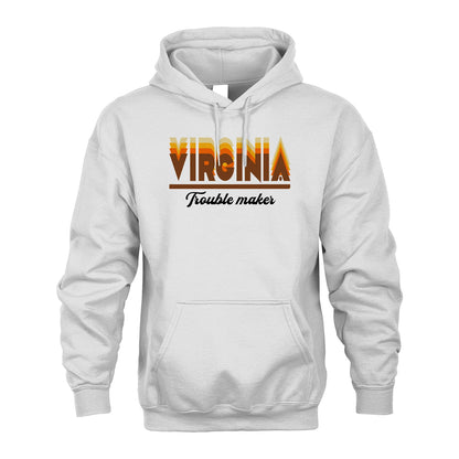 Your Name Trouble Maker Funny Shirt VIRGINIA M1-34