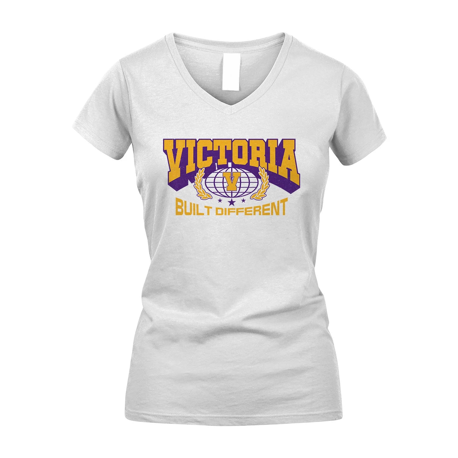 Your Name Built Different Sporty Shirt VICTORIA M1-32