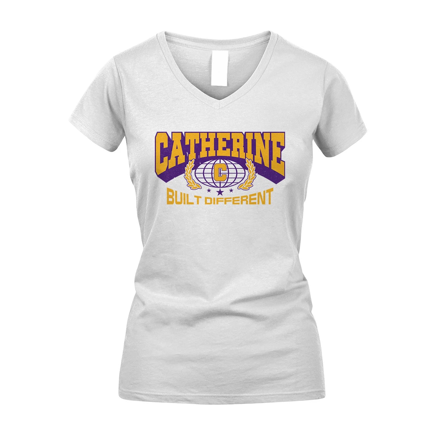 Your Name Built Different Sporty Shirt CATHERINE M1-32