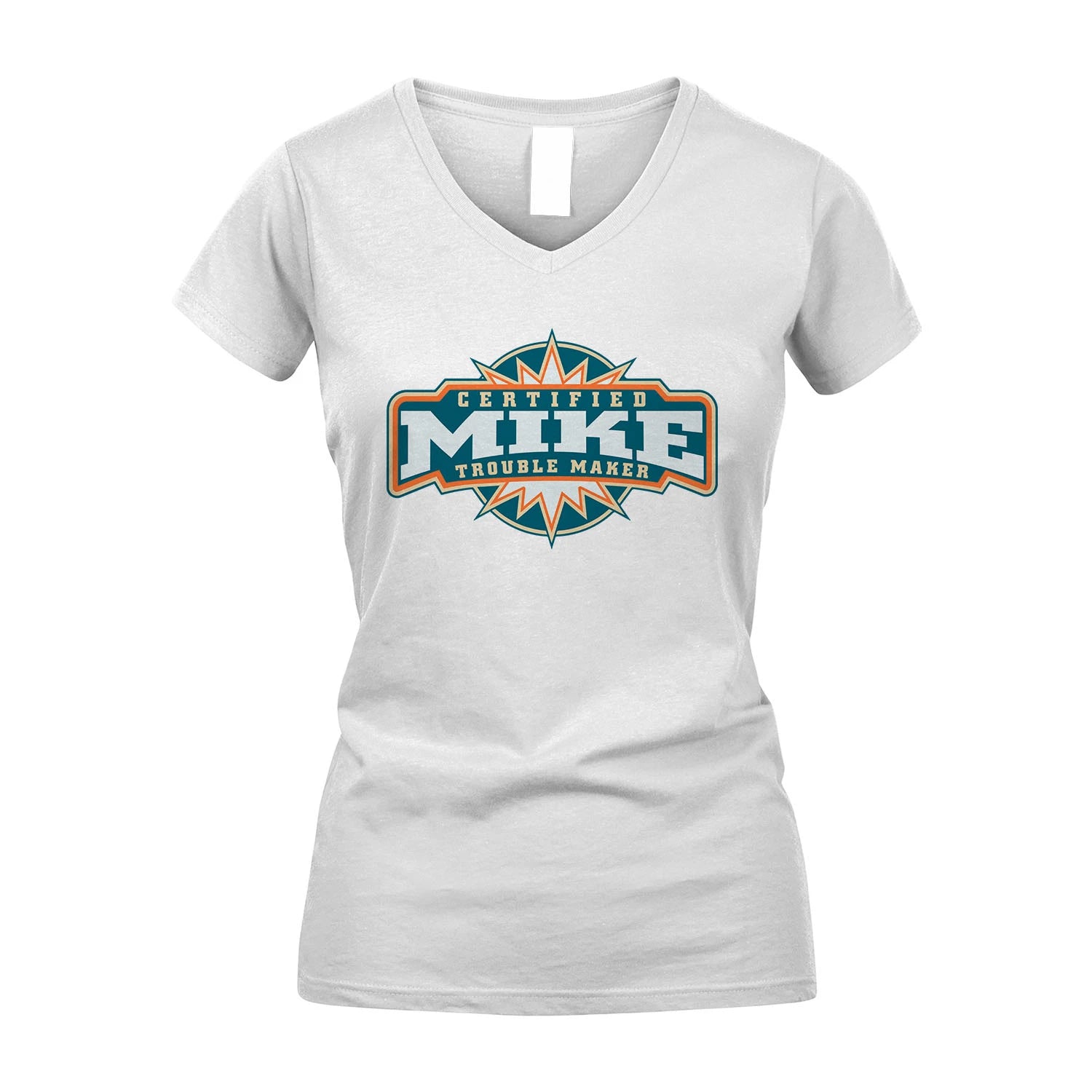 Certified Your Name Trouble Maker Shirt MIKE M1-36