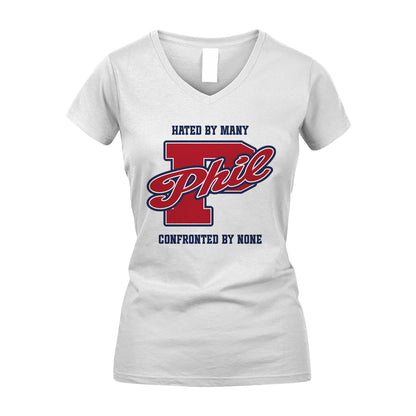 Hated By Many Confronted By None Personalized Name Shirt PHIL M1-8