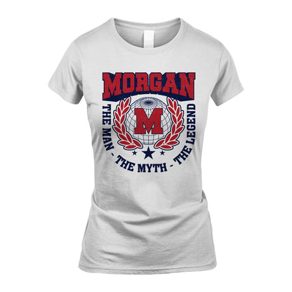 The Man The Myth The Legend Logo Shirt MORGAN M1-30